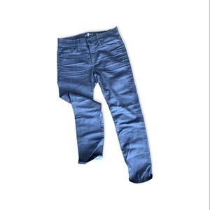 7 For All Mankind Mens Slimmy Jeans Retro Blue Wash - 32
